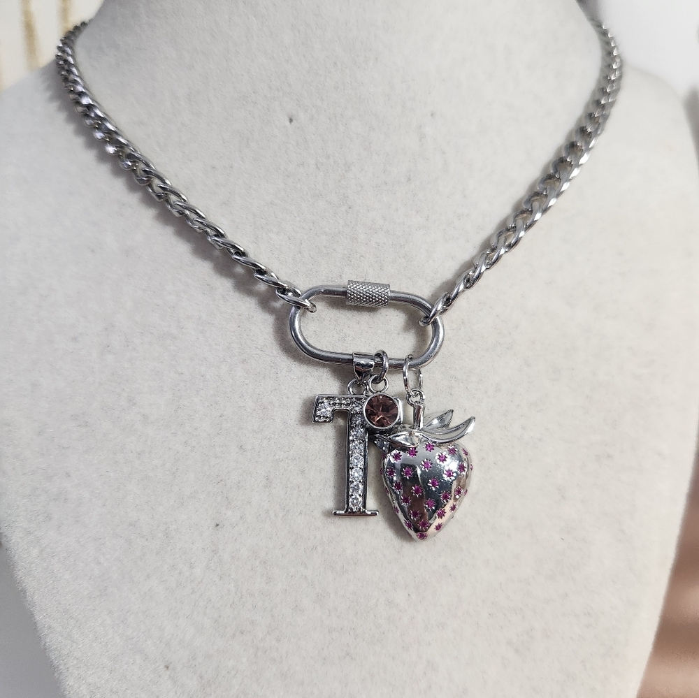 Stainless Steel Charm Necklace
